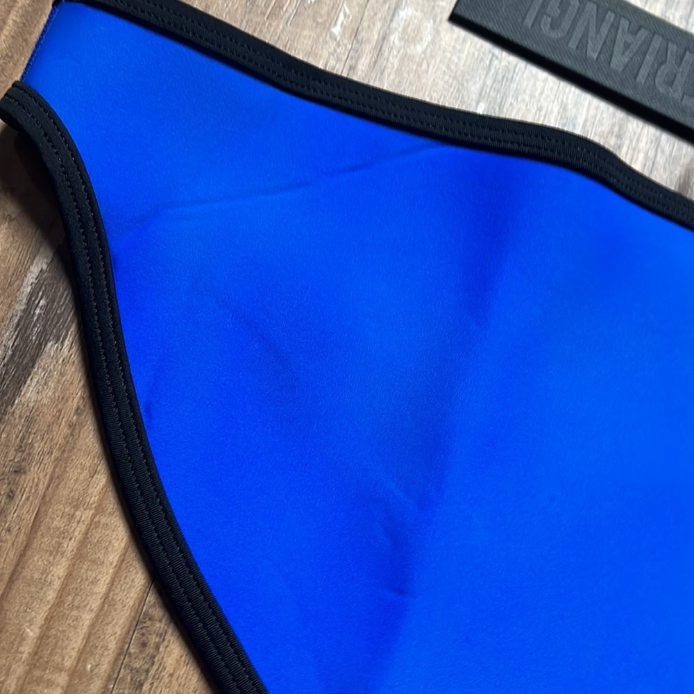 TRIANGL Blue/White Bikini Bottoms - Picture 7 of 8